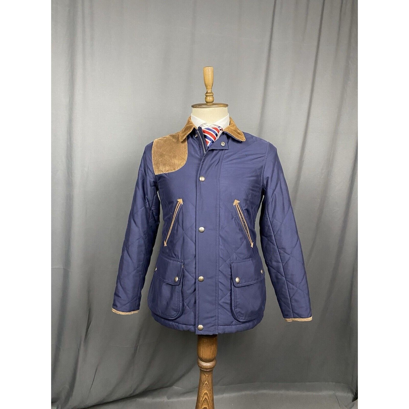 Ralph Lauren Ralph Lauren Blue Label Men's Blue Quilted Jacket Size S Size US S / EU 44-46 / 1 - 1 Thumbnail