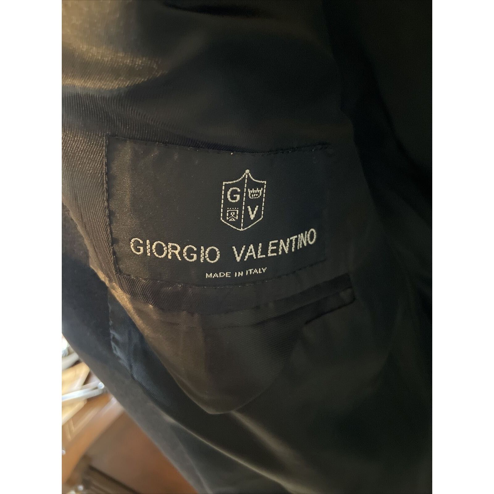 Valentino Valentino Pure Cashmere Black Blazer Sport Coat 42R/52R Size 42R - 6 Thumbnail