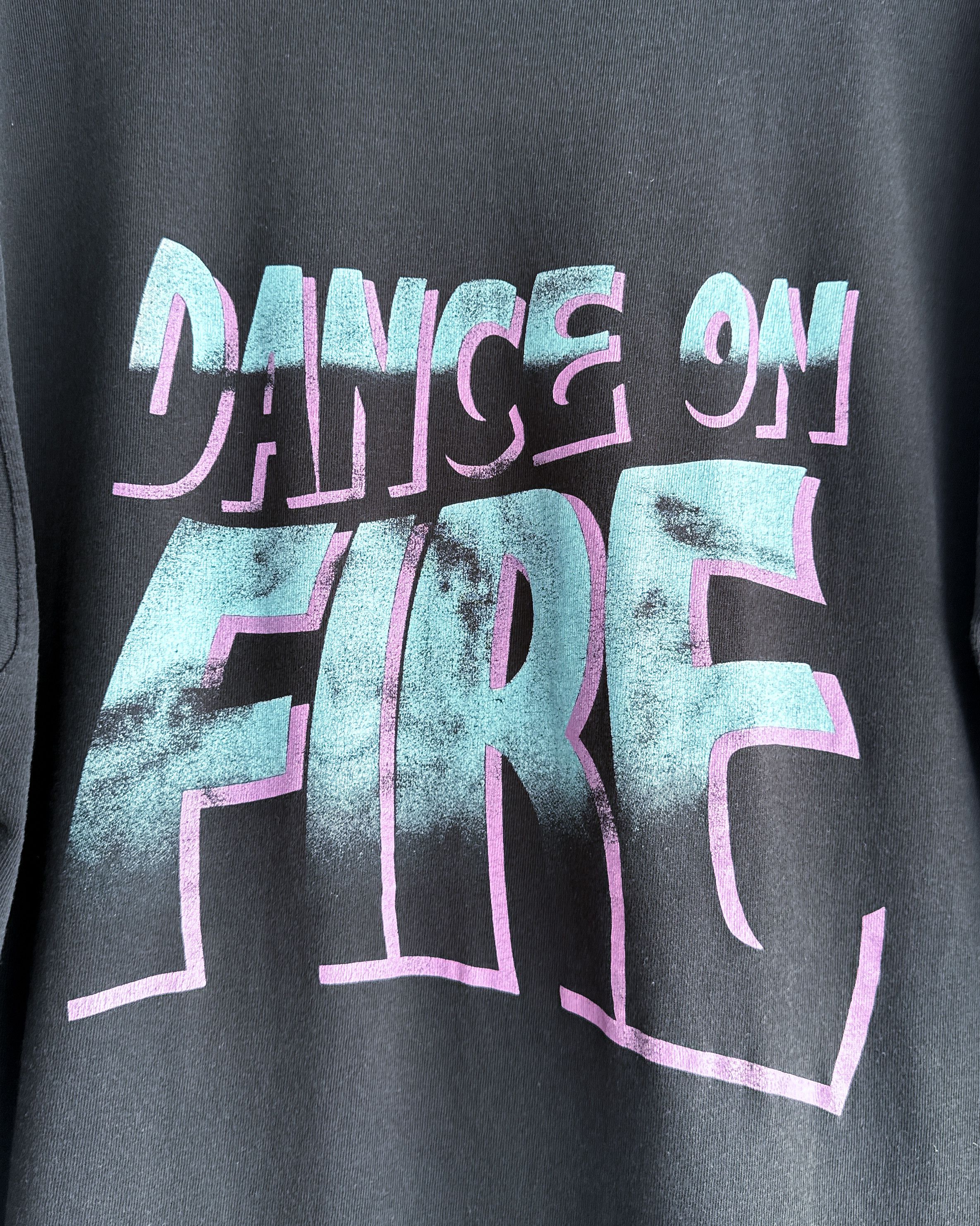 Vintage Vintage 90s The Doors Jim Morrison Dance On Fire T Shirt XL Size US XL / EU 56 / 4 - 6 Thumbnail