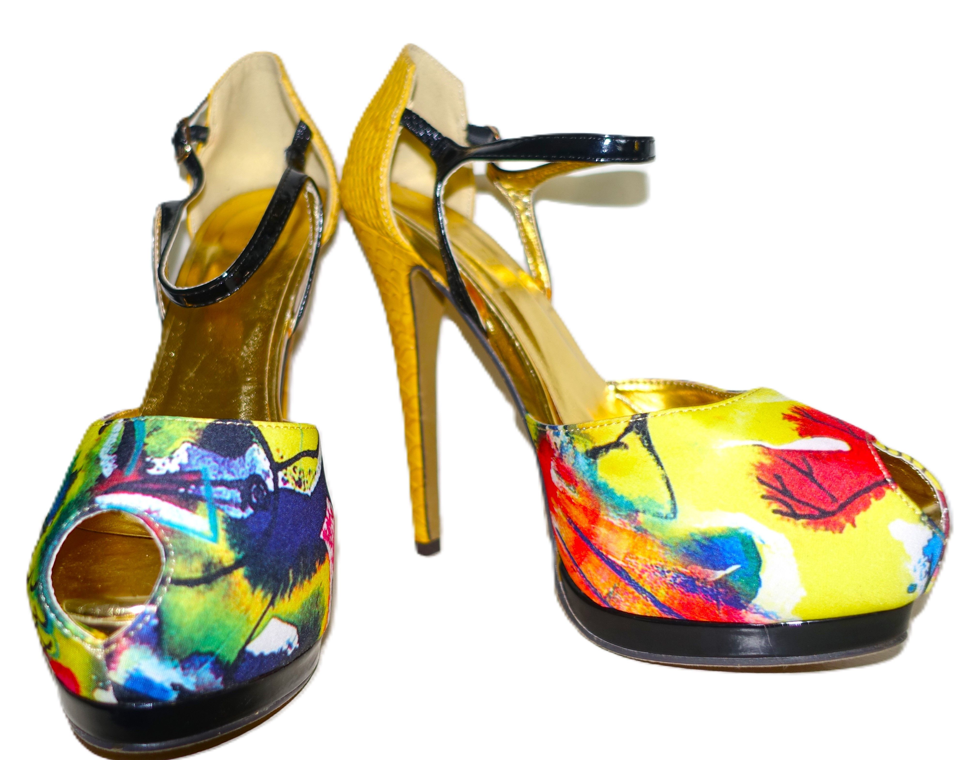 Other Liliana Multi colored Stilettos 8 Size US 8 / IT 38 - 1 Thumbnail