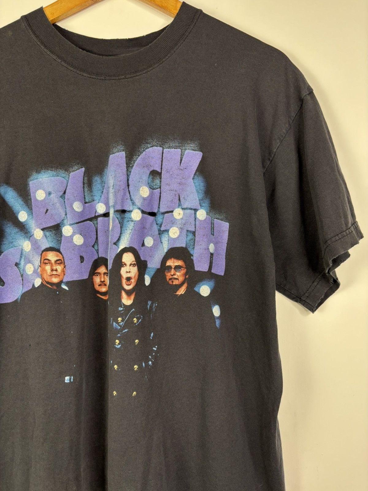 Band Tees Vintage Distressed 90’s Black Sabbath Size US L / EU 52-54 / 3 - 3 Thumbnail