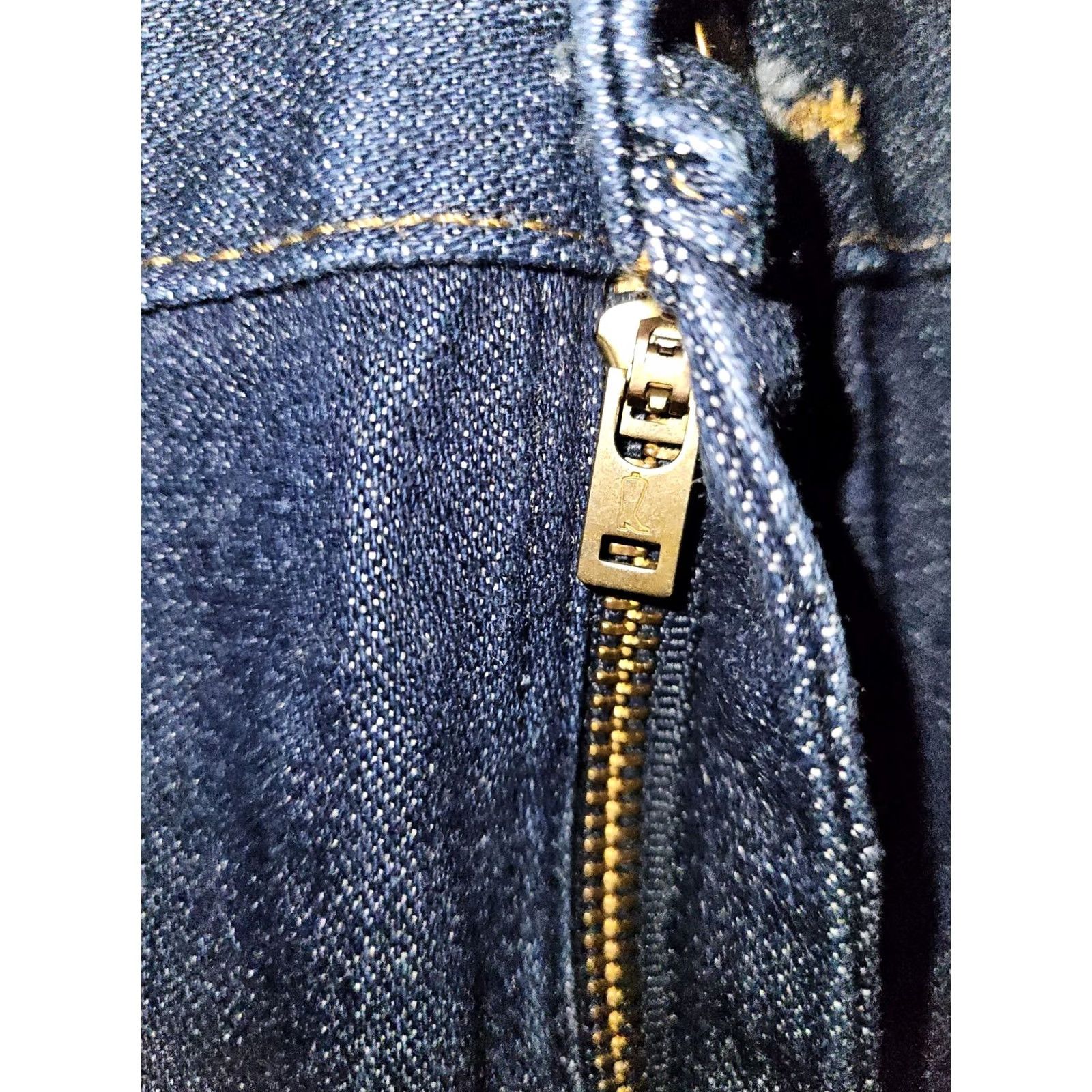 Wrangler VINTAGE Wrangler 13MWZ Jeans Men's 33x34 Blue Denim Straight 90s Cowboy Regular Size US 33 - 7 Thumbnail