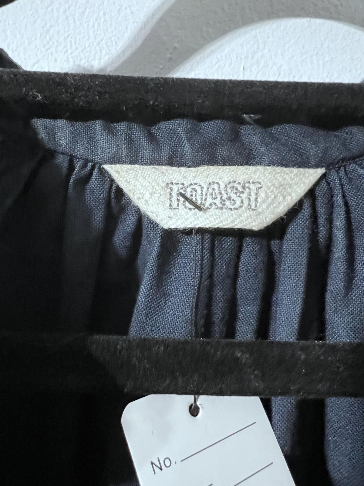 Other TOAST Navy Blue Embroidered Dress – UK 10 Size M / US 6-8 / IT 42-44 - 3 Thumbnail