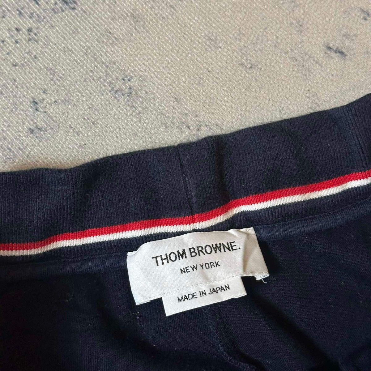 Thom Browne THOM BROWNE STRIPED NAVY PANTS Size US 36 / EU 52 - 4 Thumbnail