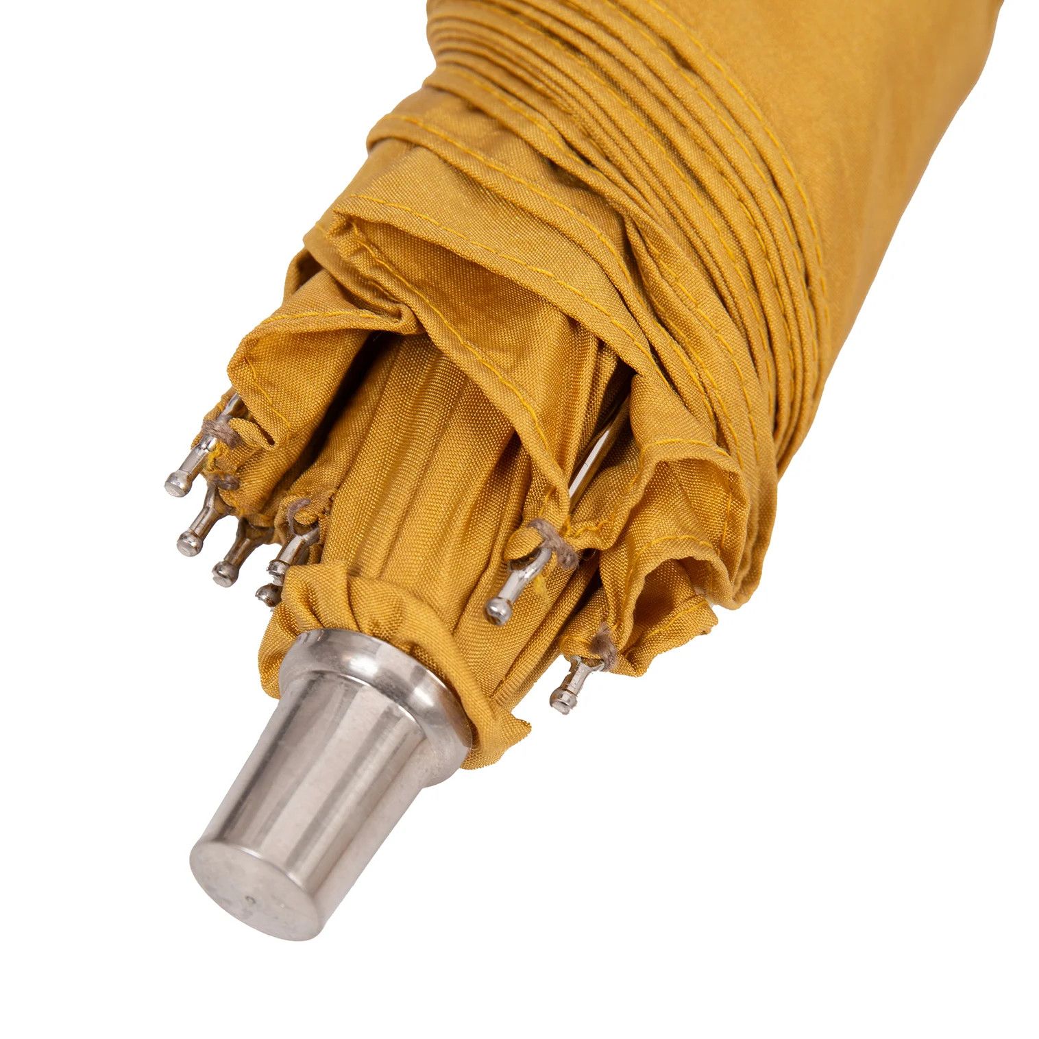 Jean Paul Gaultier Metal Chain Handle Folding Umbrella in Yellow Size ONE SIZE - 3 Thumbnail