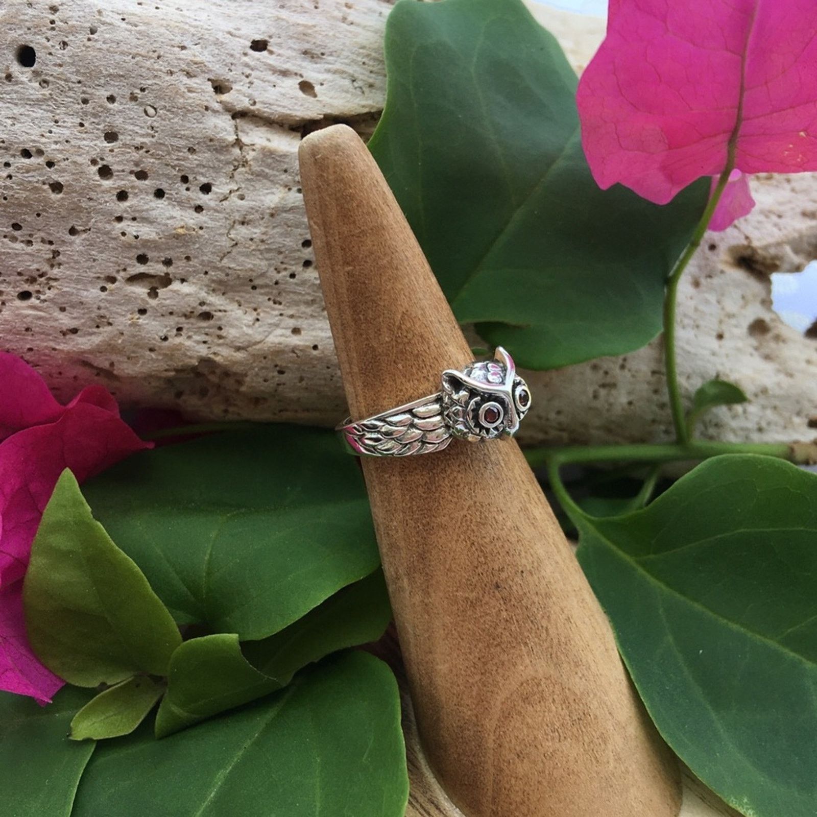 The Unbranded Brand Owl Sterling Silver Toe Ring Midi Ring Size ONE SIZE - 3 Thumbnail