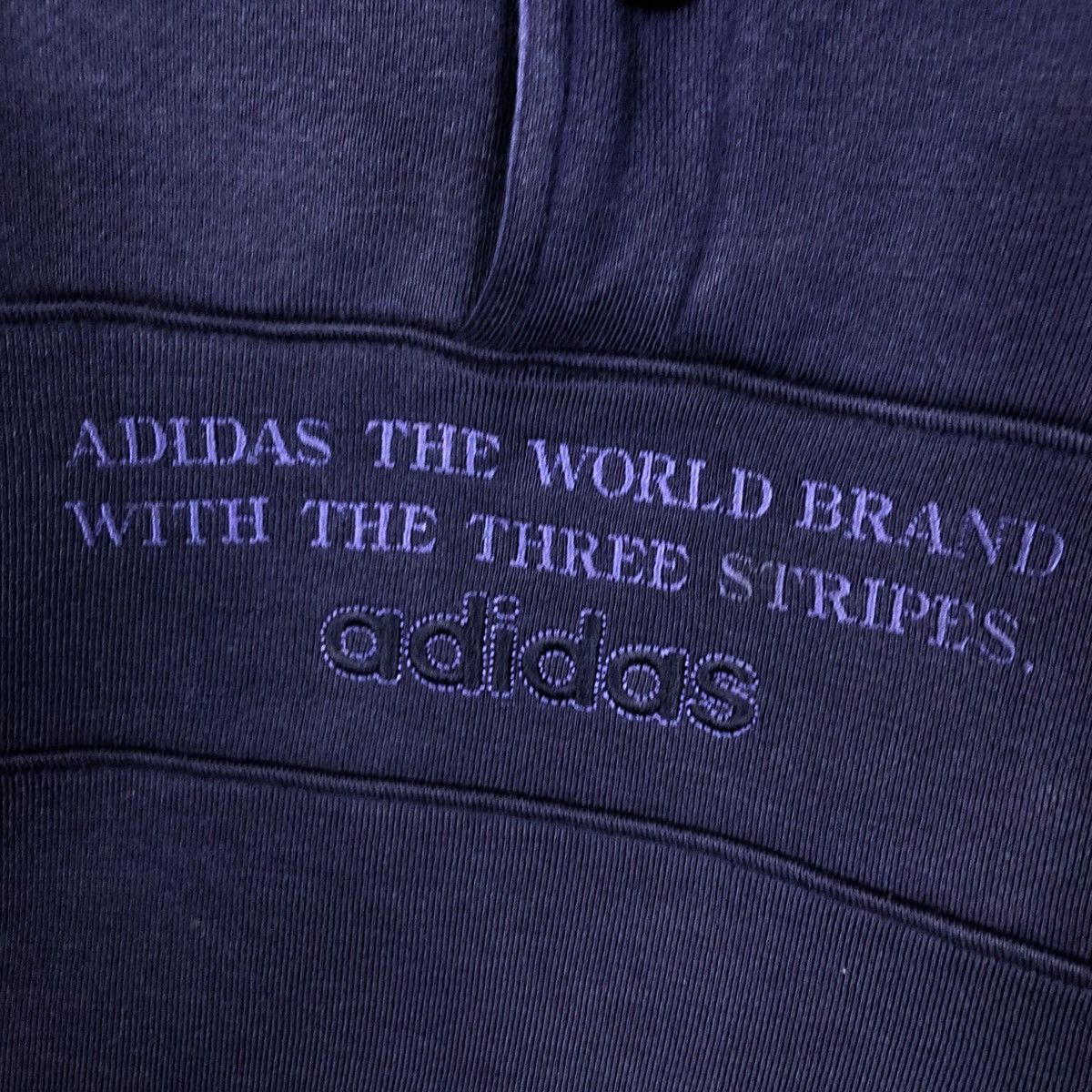 Adidas 📌Vintage Adidas Sweatshirt Half Button Anorak Big Logo Size US L / EU 52-54 / 3 - 15 Thumbnail