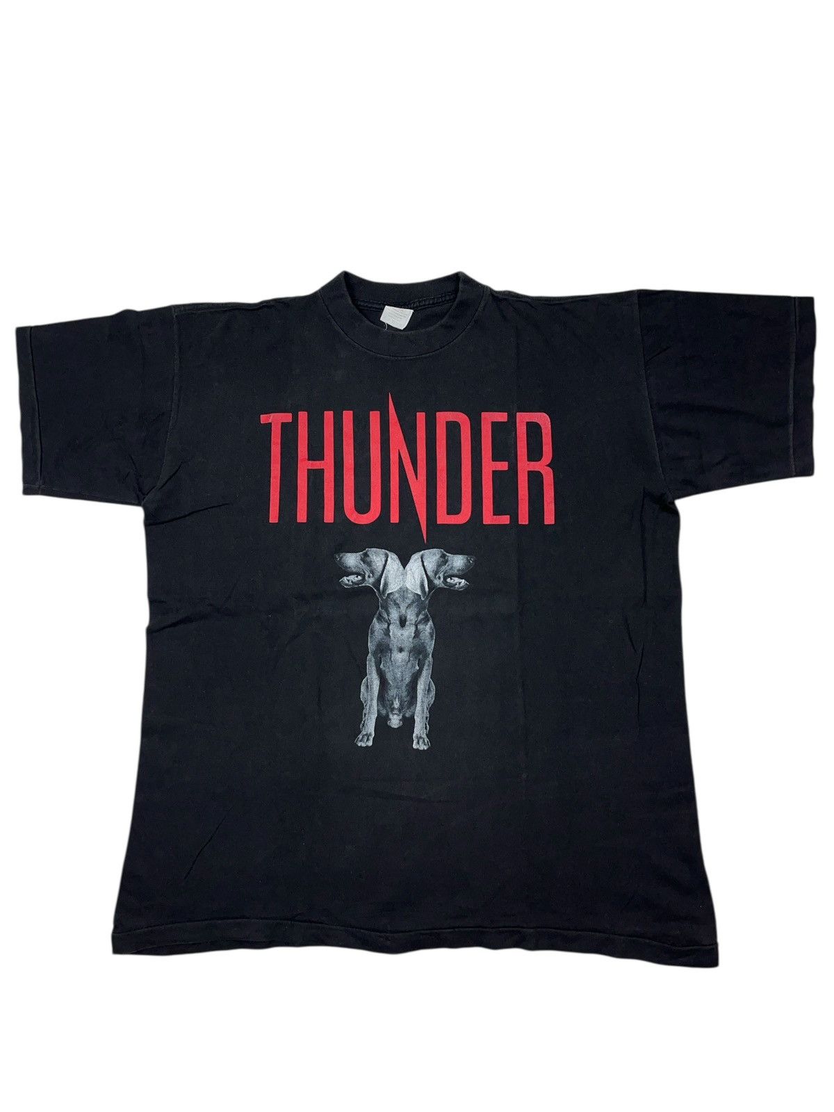Band Tees × Vintage Vintage Thunder 1992-93 Laughing All Over The World T-shirt Size US XL / EU 56 / 4 - 1 Thumbnail