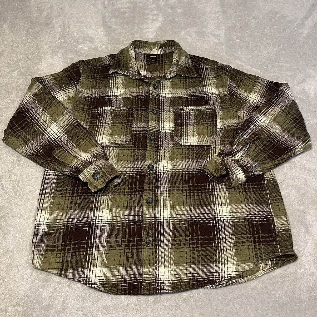 Other Vintage 90s Brahma Mens Large Green Button Down Shirt L Size US L / EU 52-54 / 3 - 1 Thumbnail
