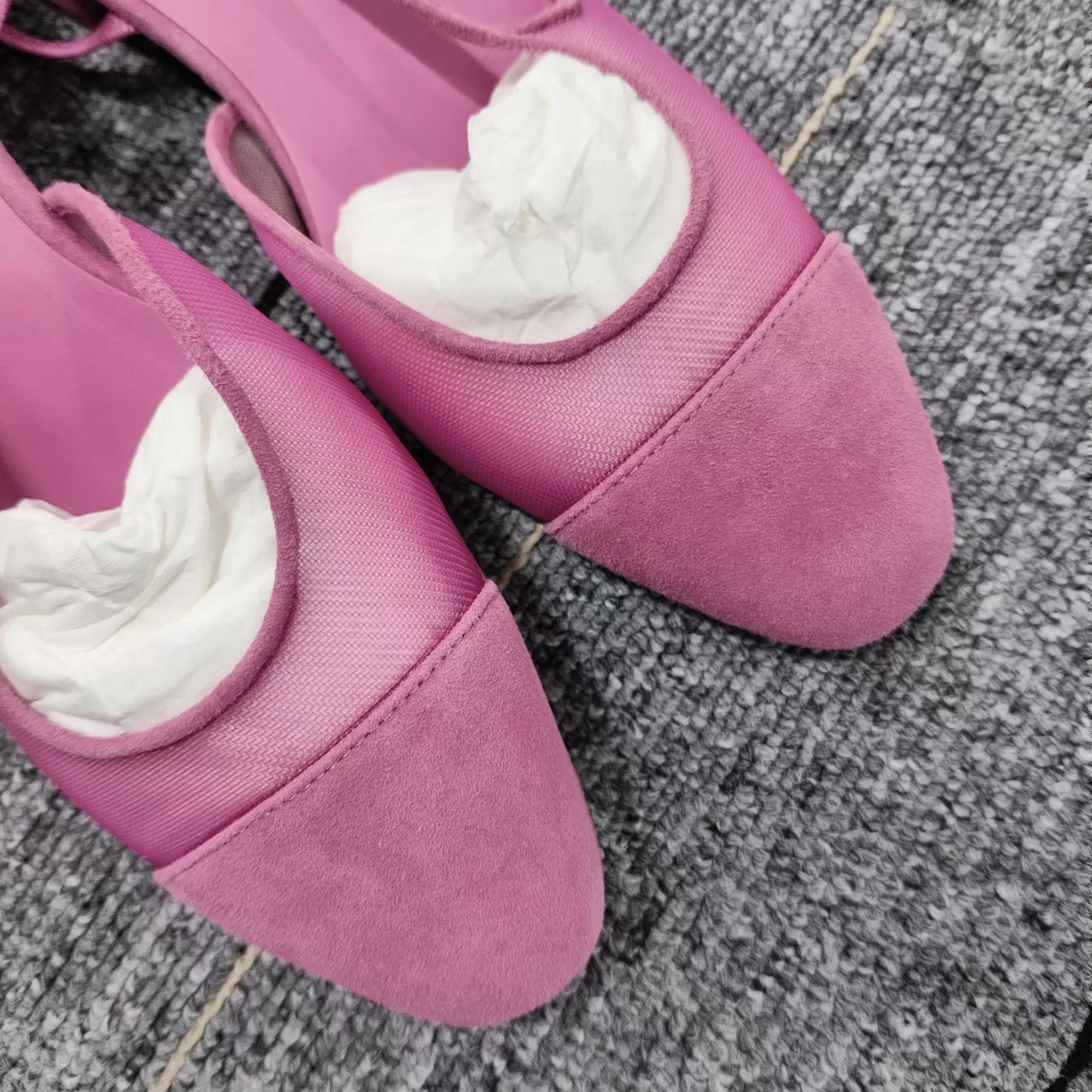 Chanel Chanel 22S Pointed Toe Ballet Sandals Hot Pink New EU35 Size US 4.5 / IT 34.5 - 6 Thumbnail