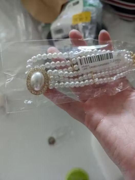 Jewelry × Vintage Multilayer Pearl Collar Necklace Size ONE SIZE - 5 Thumbnail