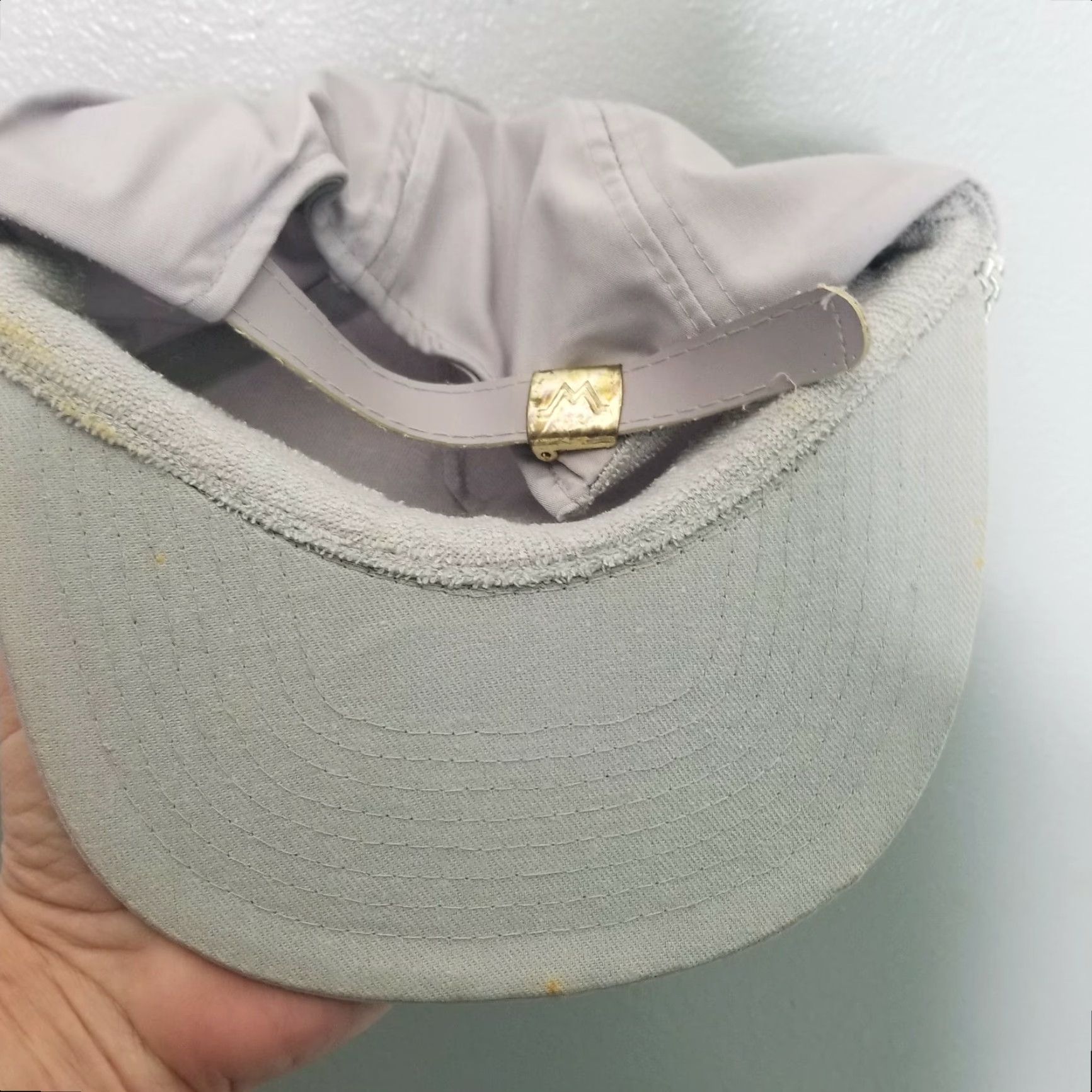 Vintage VINTAGE Strickland Steel Erection Service Company Hat Dad Cap Gray Adjustable Trucker Hat Mens FL Dad Cap Size ONE SIZE - 5 Thumbnail