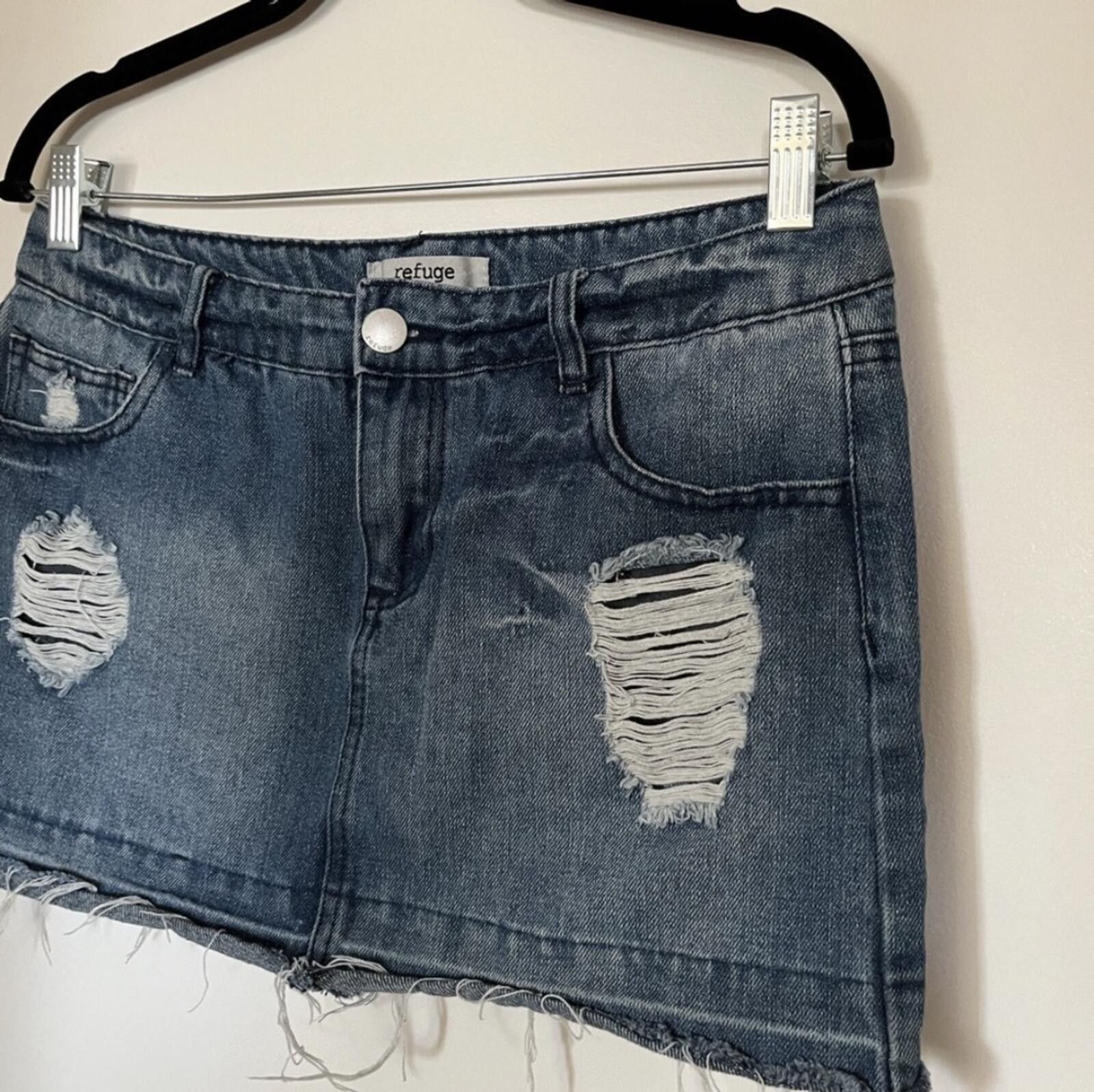 Other Refuge distressed skirt Size 32" / US 10 / IT 46 - 1 Thumbnail