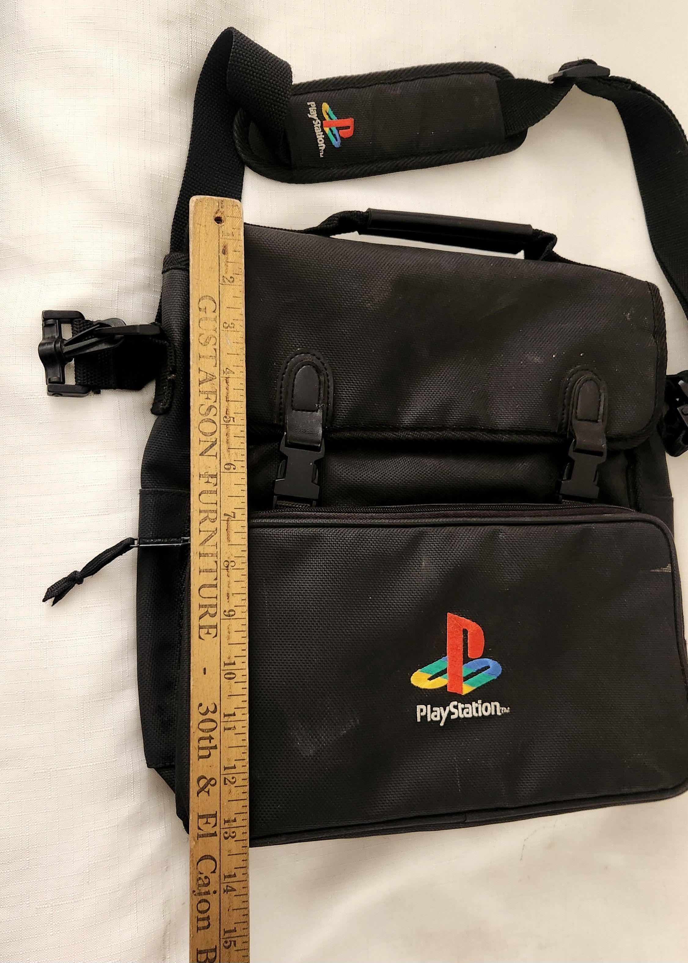 Playstation Sony Vintage Official Playstation Messenger Shoulder Bag PS1 Size ONE SIZE - 3 Thumbnail