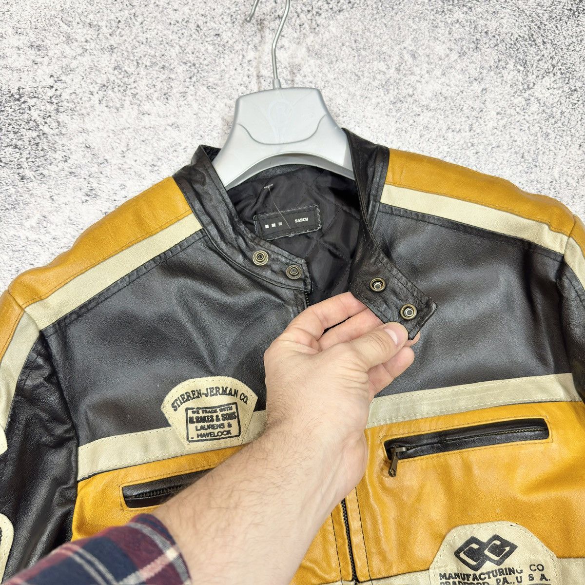 Vintage Vintage Sasch Italy Racing Jacket L size Size US L / EU 52-54 / 3 - 6 Thumbnail