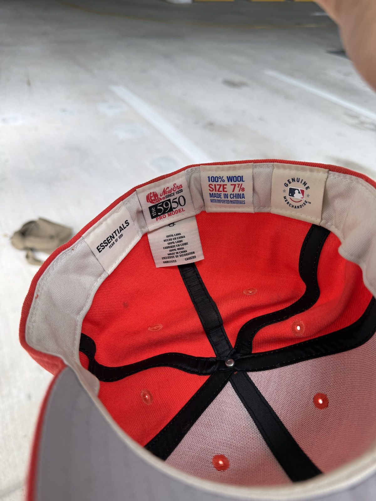 Fear of God Fear of God new era 7 7/8 Size ONE SIZE - 5 Thumbnail