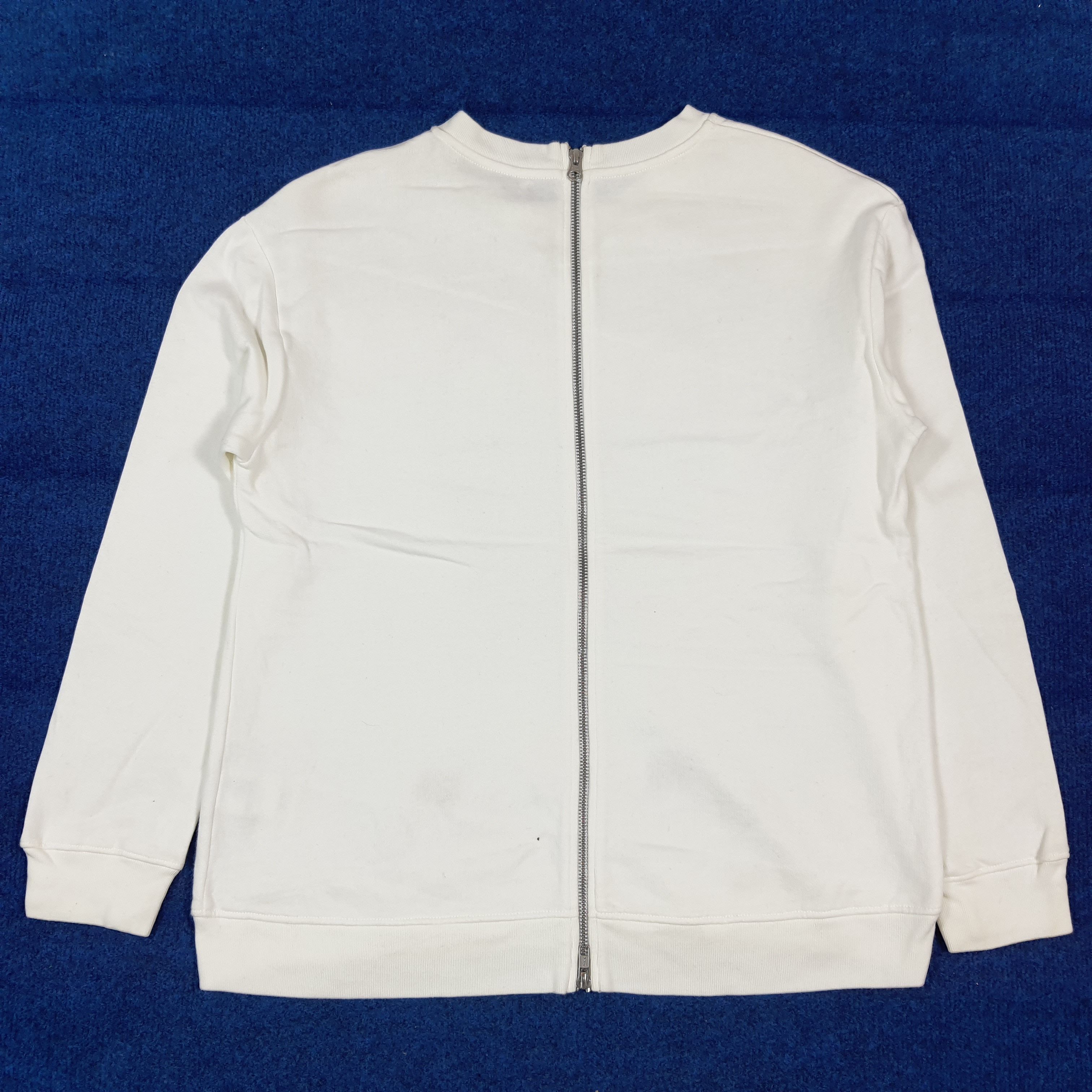 Hope Vintage HOPE Sthlm Back Zip Bulldog Sweatshirt C295N17 Size S / US 4 / IT 40 - 4 Thumbnail