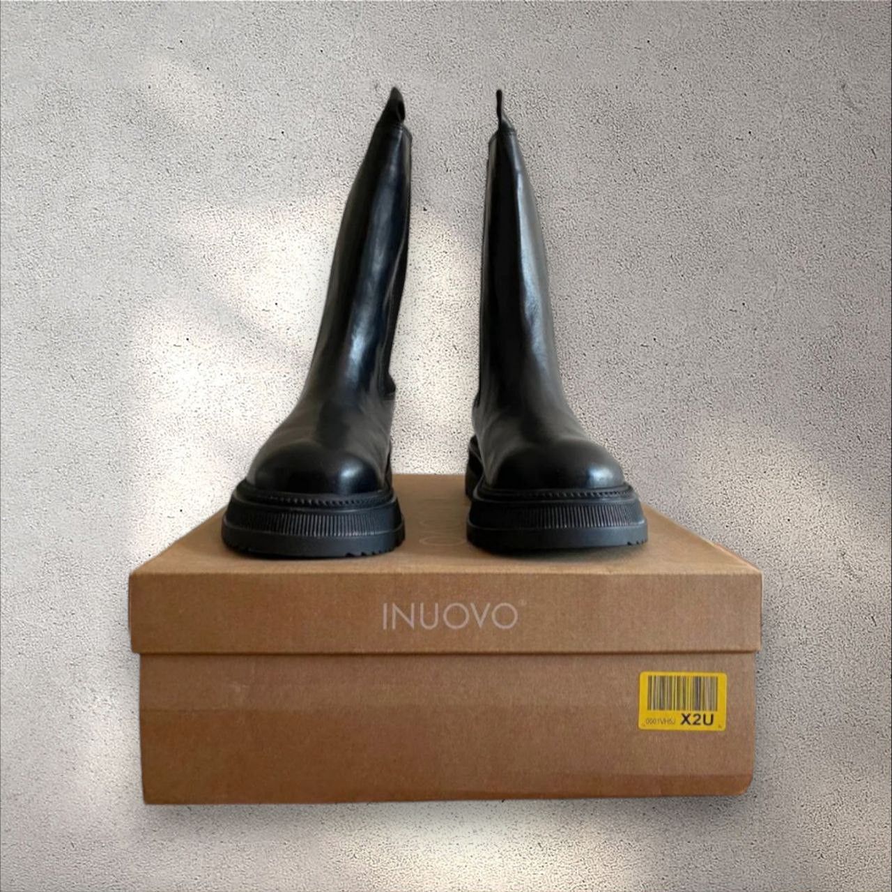 Other Women's Inuovo ankle boots in black, size 40. Size US 9 / IT 39 - 5 Thumbnail