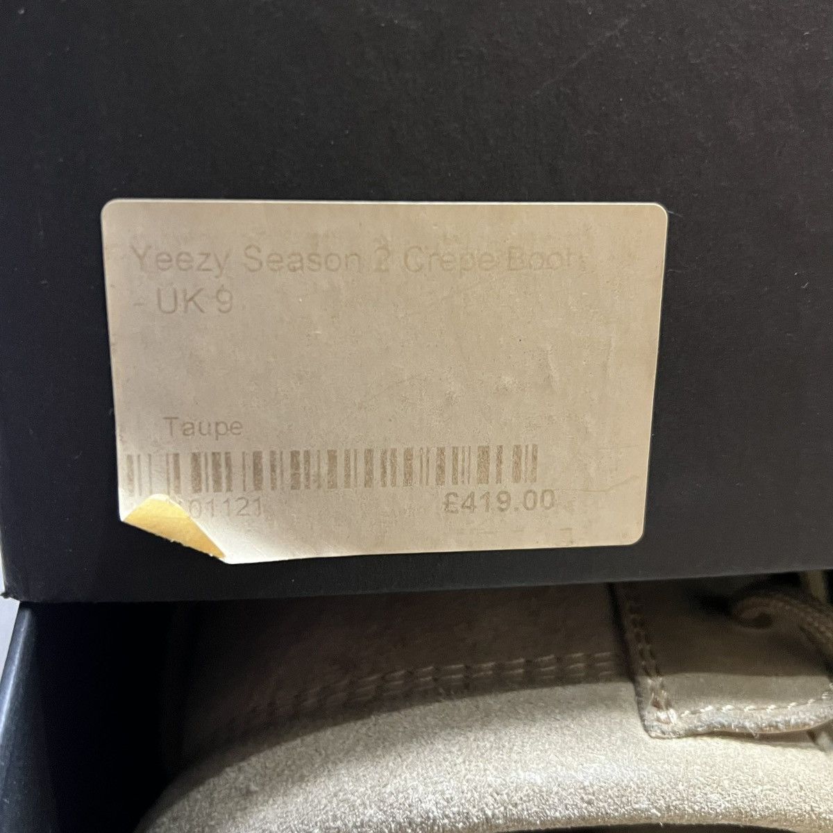 Yeezy Yeezy Season 2 Tan Crepe Boot Size US 11 / EU 44 - 7 Thumbnail