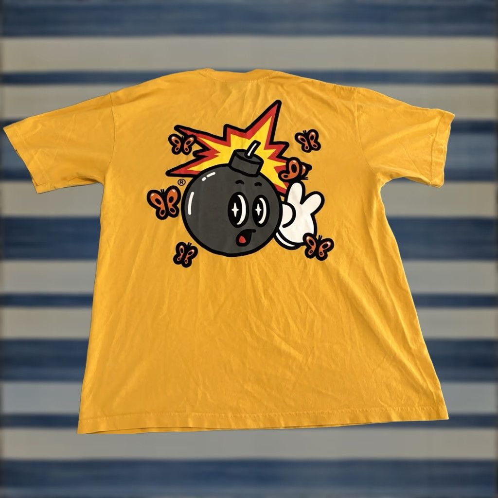 The Hundreds The Hundreds x Felt Yellow Bomb Tee Shirt Large Size US L / EU 52-54 / 3 - 1 Thumbnail