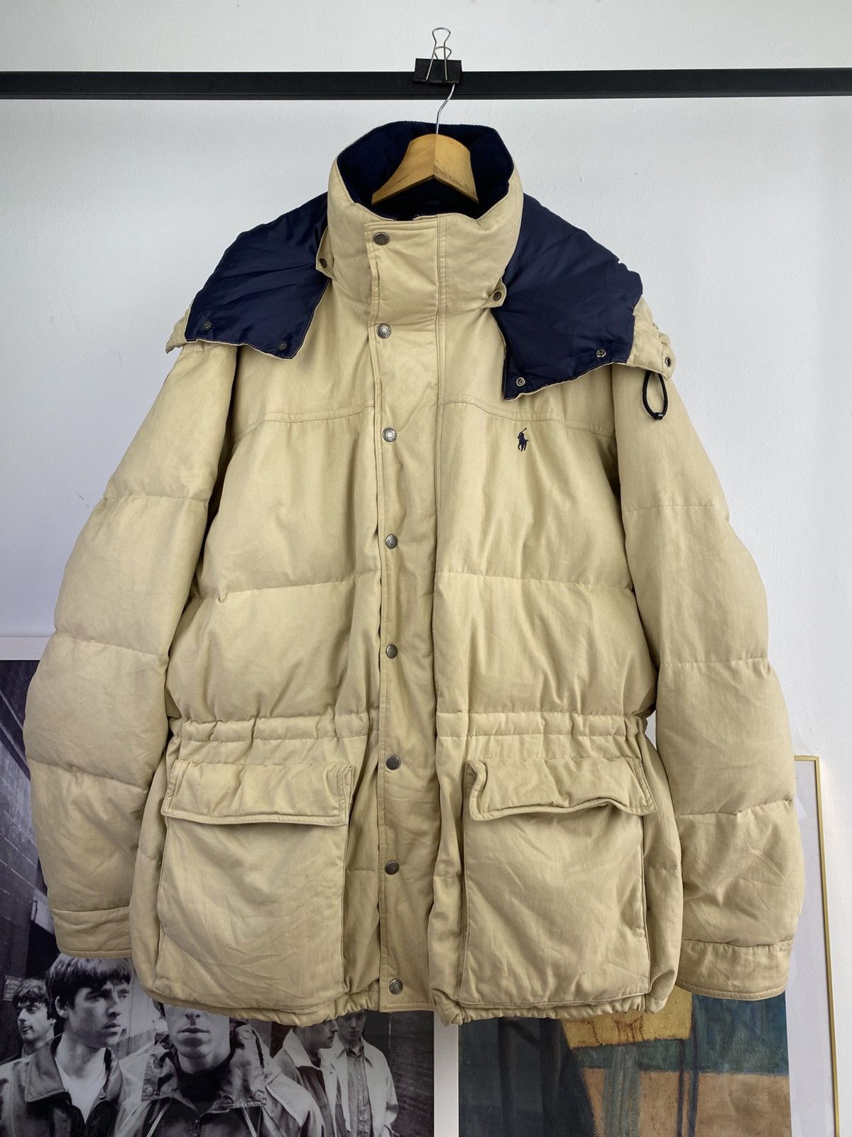 Polo Ralph Lauren 90’s Polo Ralph Lauren Waterfowl Hooded Down Jacket Size US XXL / EU 58 / 5 - 11 Thumbnail