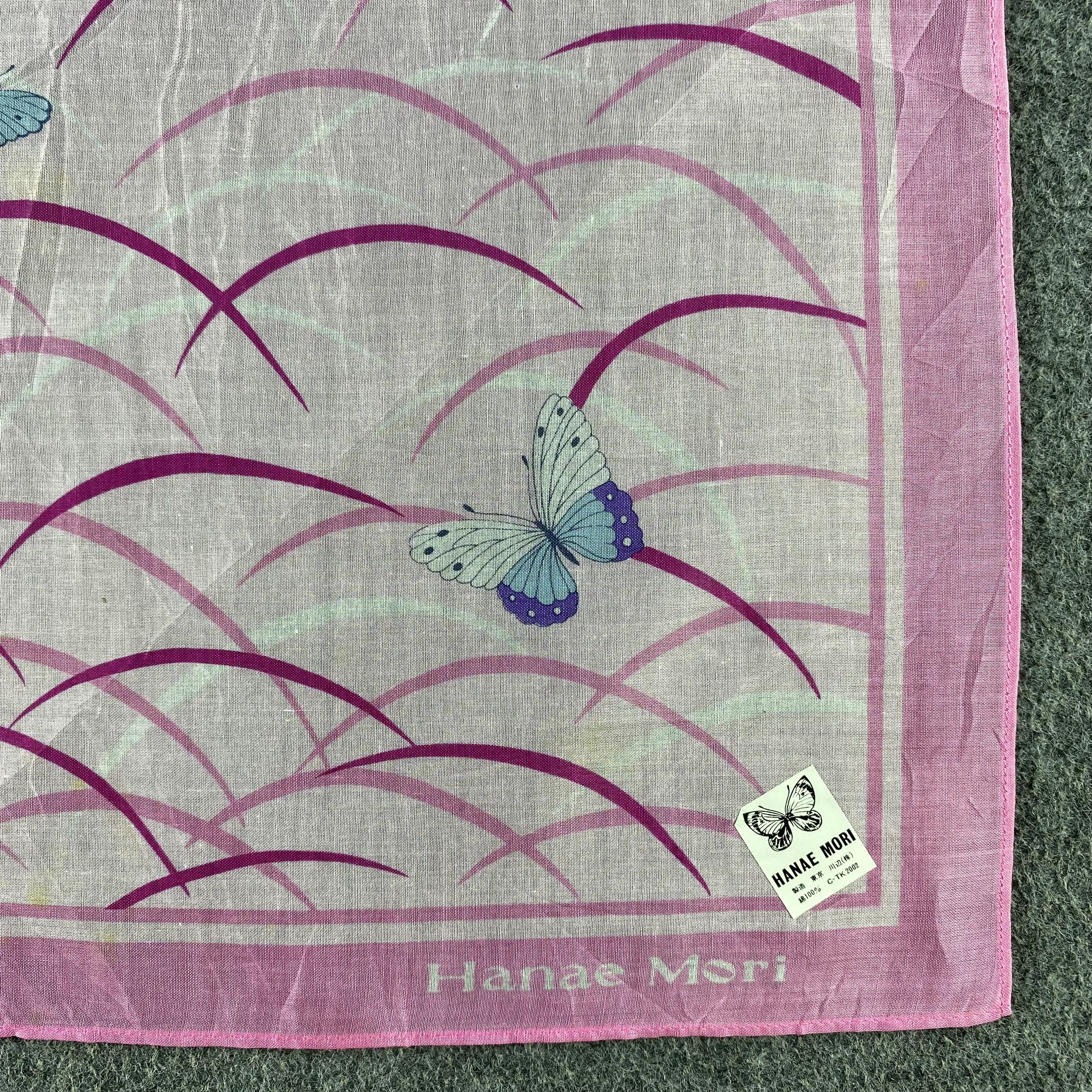 Hanae Mori Hanae Mori Handkerchief/Neckerchief/Bandana HC808 Size ONE SIZE - 3 Thumbnail