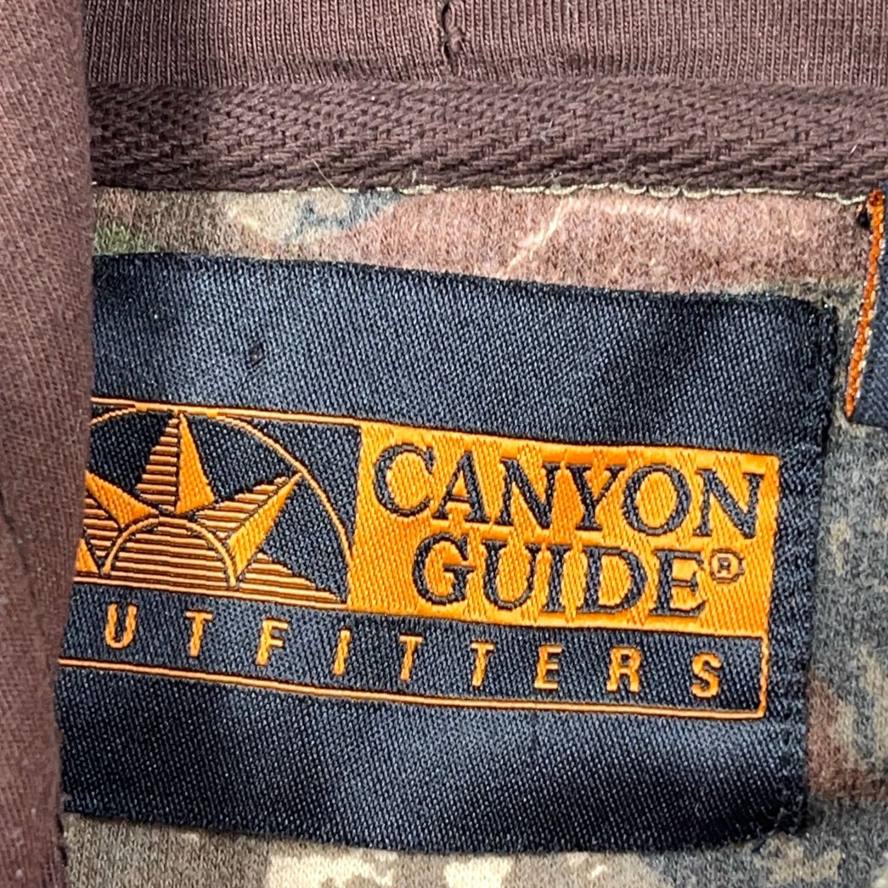 Vintage VINTAGE Canyon Guide Hoodie Men XL Camouflage Full Zip 90s Y2K Woodland Hunting 2000s Brown Logo Size US XL / EU 56 / 4 - 5 Thumbnail