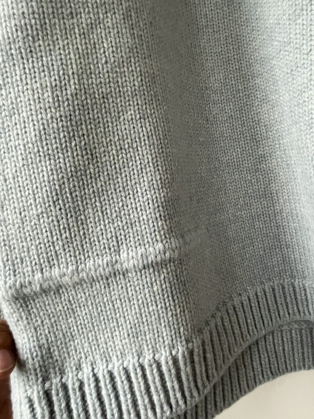 Raf Simons BNWT Raf Simons baby blue oversize faulty stitch sweater Size US S / EU 44-46 / 1 - 7 Thumbnail
