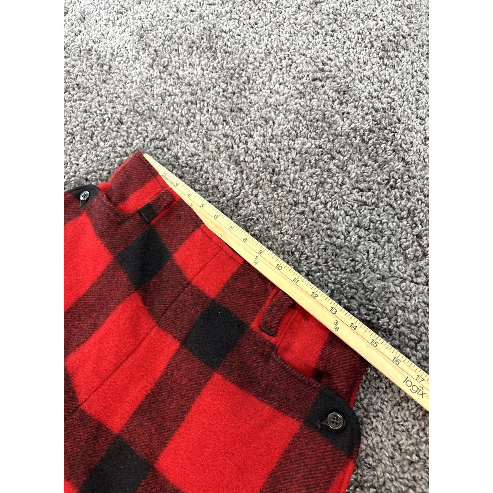 Vintage VINTAGE White Stag Westools Woolen Pants Mens 30x28 Red Buffalo Plaid Hunting Shirt? Size US 30 / EU 46 - 4 Thumbnail
