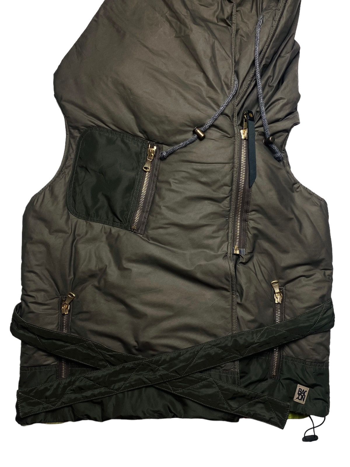 If Six Was Nine 2000s Bacon - Vest Blanket Hooded Jacket Size US M / EU 48-50 / 2 - 3 Thumbnail
