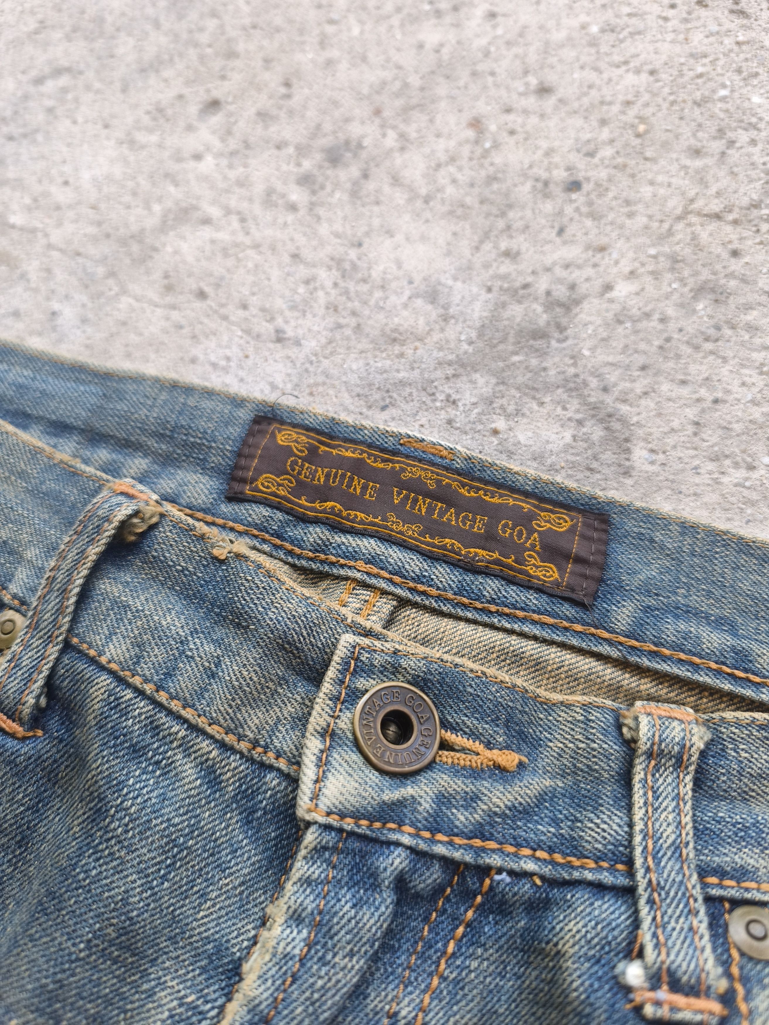 If Six Was Nine Goa Distressed mudwash flare denim Size US 32 / EU 48 - 8 Thumbnail