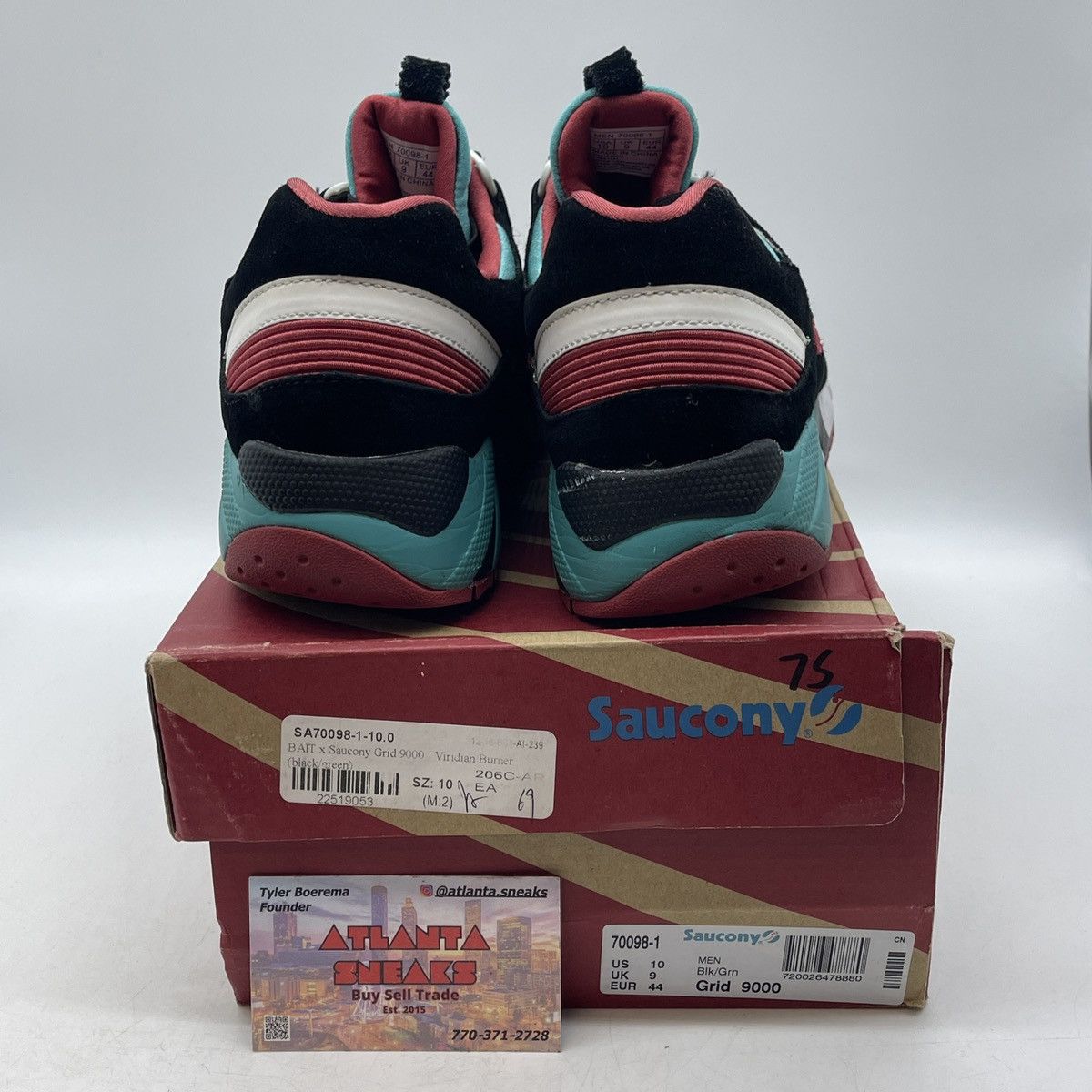 Saucony Bait x grid Viridiana burner Size US 10 / EU 43 - 3 Thumbnail