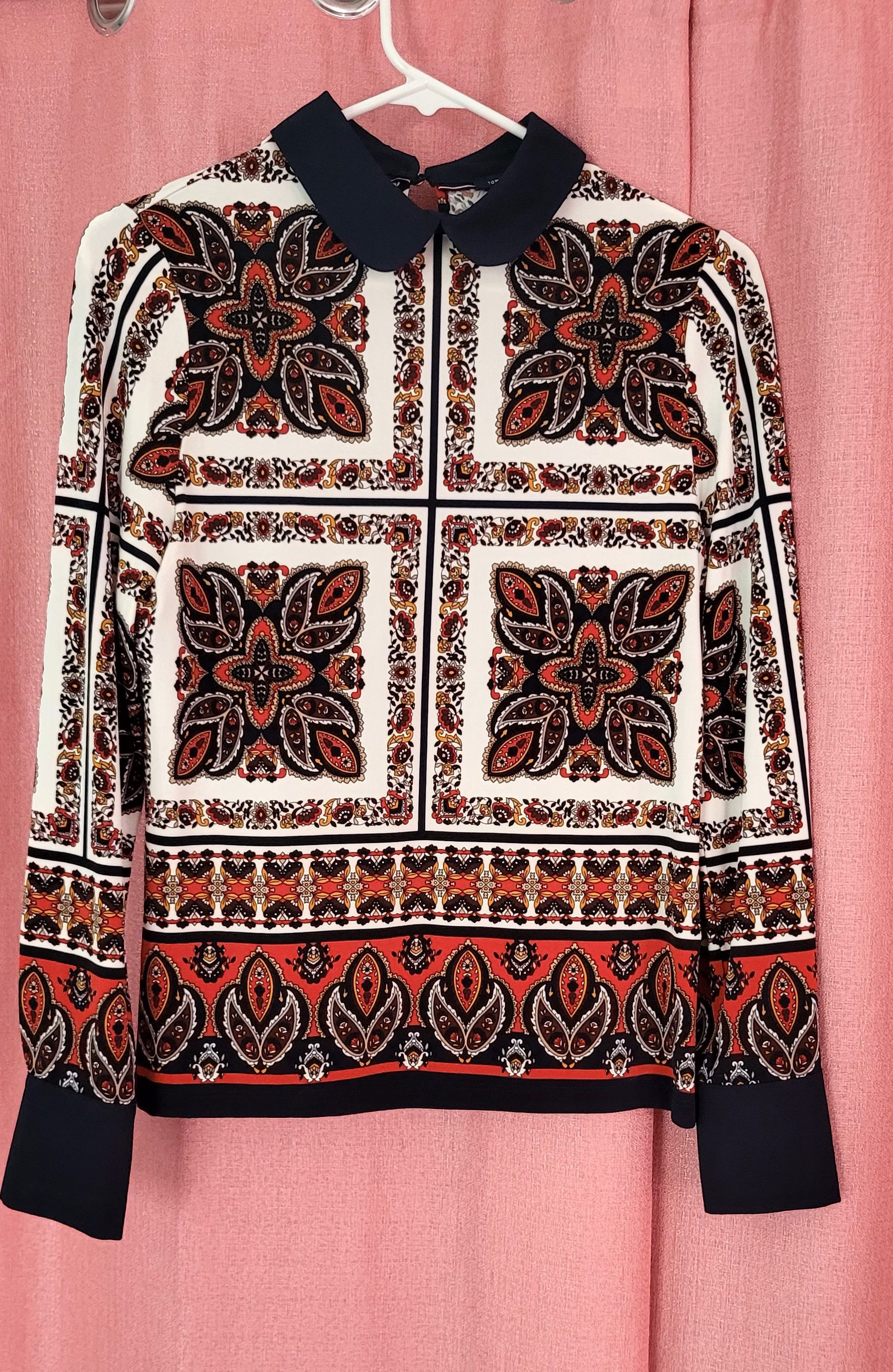 Tommy Hilfiger Beautiful terracotta color blouse - Tommy Size XS / US 0-2 / IT 36-38 - 1 Thumbnail