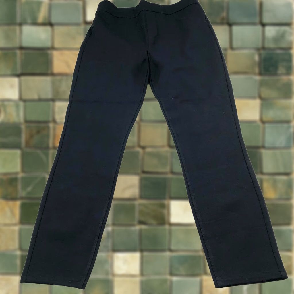 Spanx Spanx The Perfect Pant Ankle Ponte LG High Rise Pants Black Size 36" / US 14 / IT 50 - 1 Thumbnail