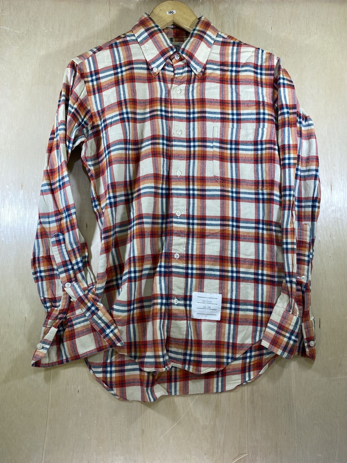 Thom Browne checker flanel Size US S / EU 44-46 / 1 - 1 Thumbnail