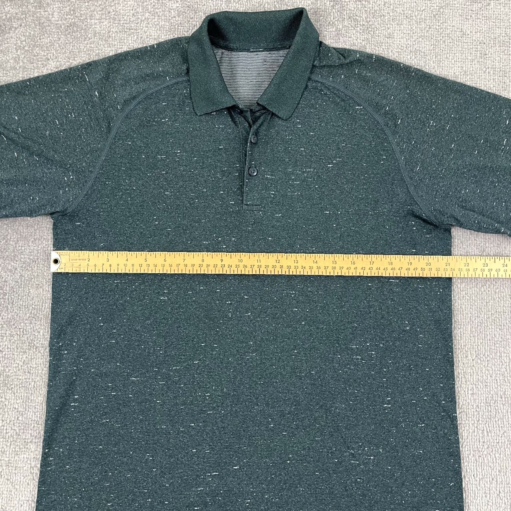 Lululemon Lululemon Shirt Mens Large Green Metal Vent Performance Golf Casual Preppy Size US L / EU 52-54 / 3 - 5 Thumbnail