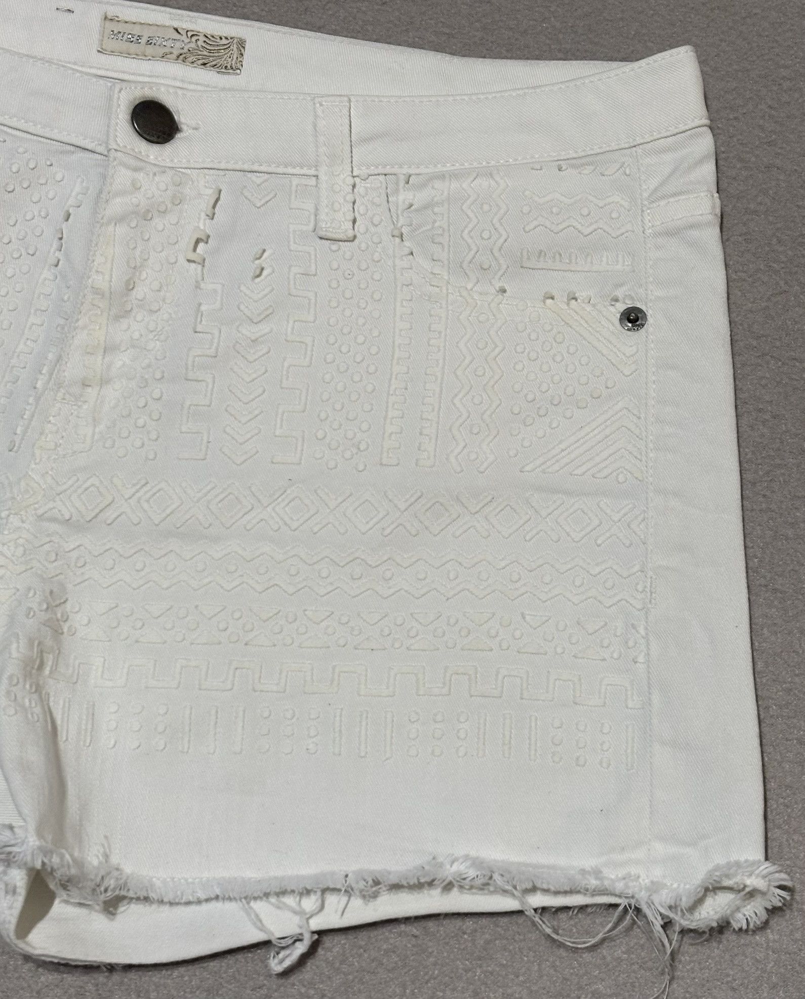 Miss Sixty Miss Sixty white mini shorts size 29 Size 29" - 6 Thumbnail