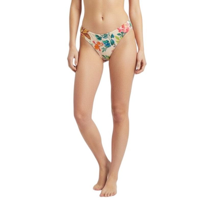 Zimmermann ZIMMERMANN Floral-Print Low-Rise Bikini Bottom, A3/US10/M Size ONE SIZE - 1 Thumbnail