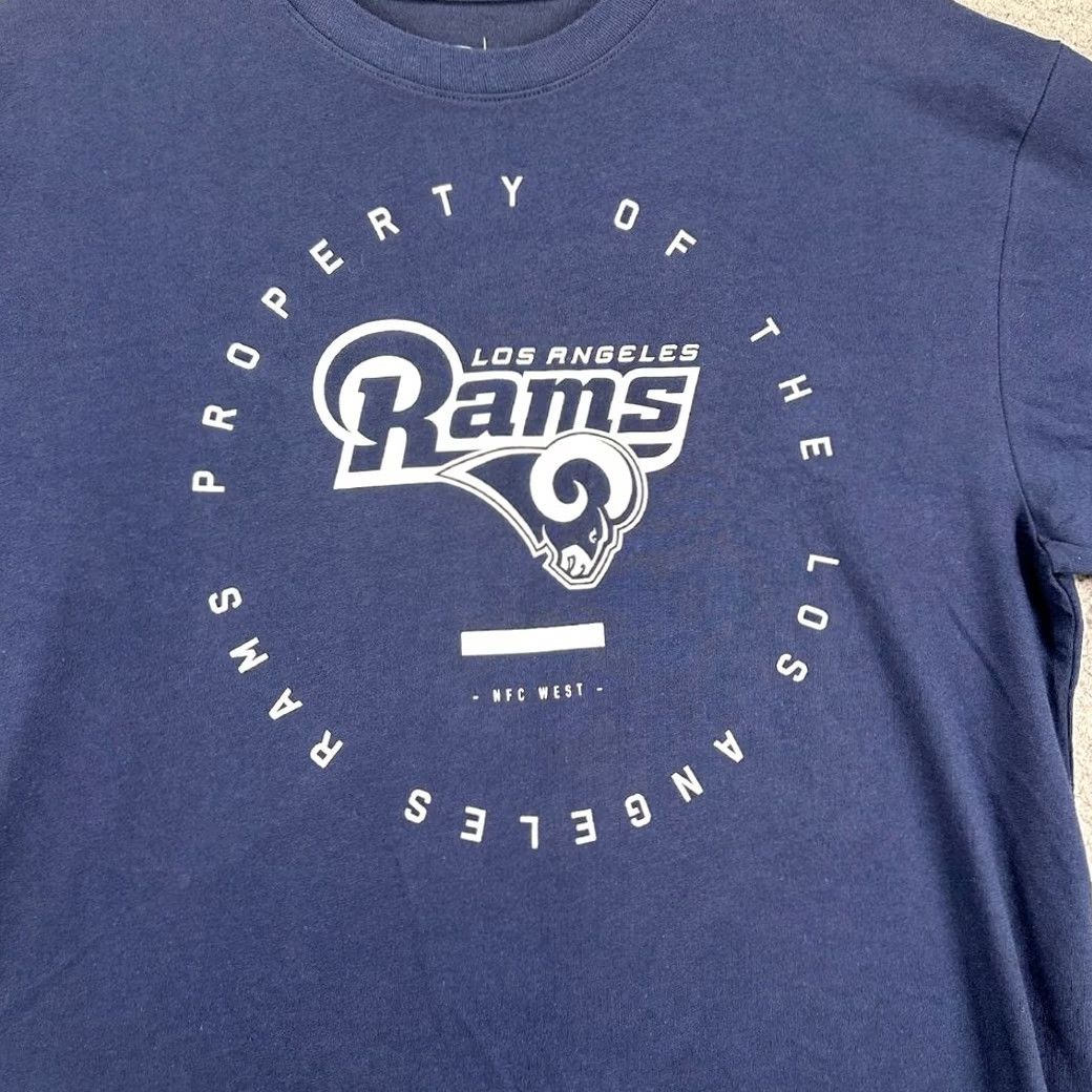 Nike Nike Los Angeles Rams NFL T-Shirt Mens Small Dri-Fit Blue Short Sleeve Crew Neck Size US S / EU 44-46 / 1 - 6 Thumbnail
