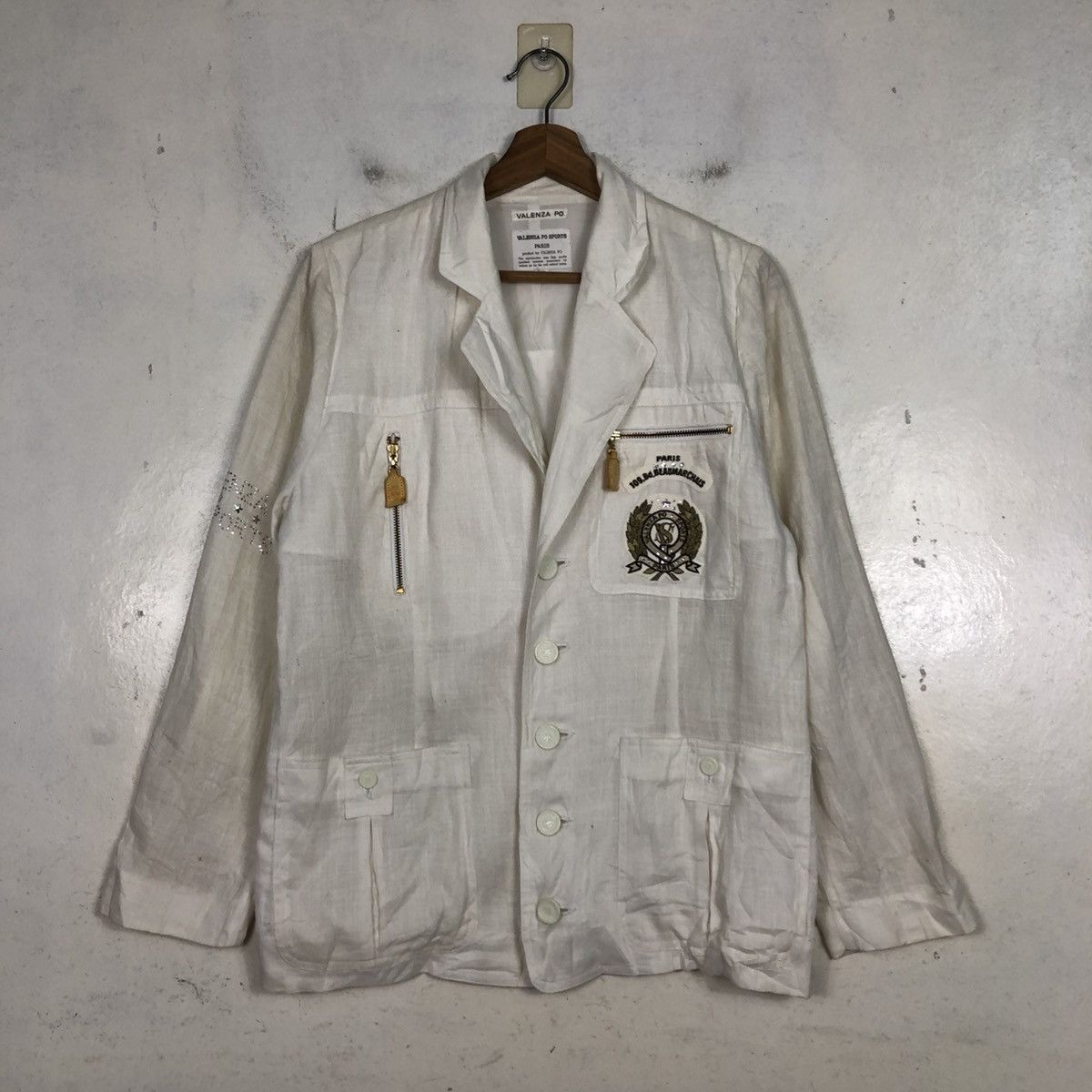 Japanese Brand Valenza Po Sports Paris Chore Work Jacket Size US M / EU 48-50 / 2 - 3 Thumbnail