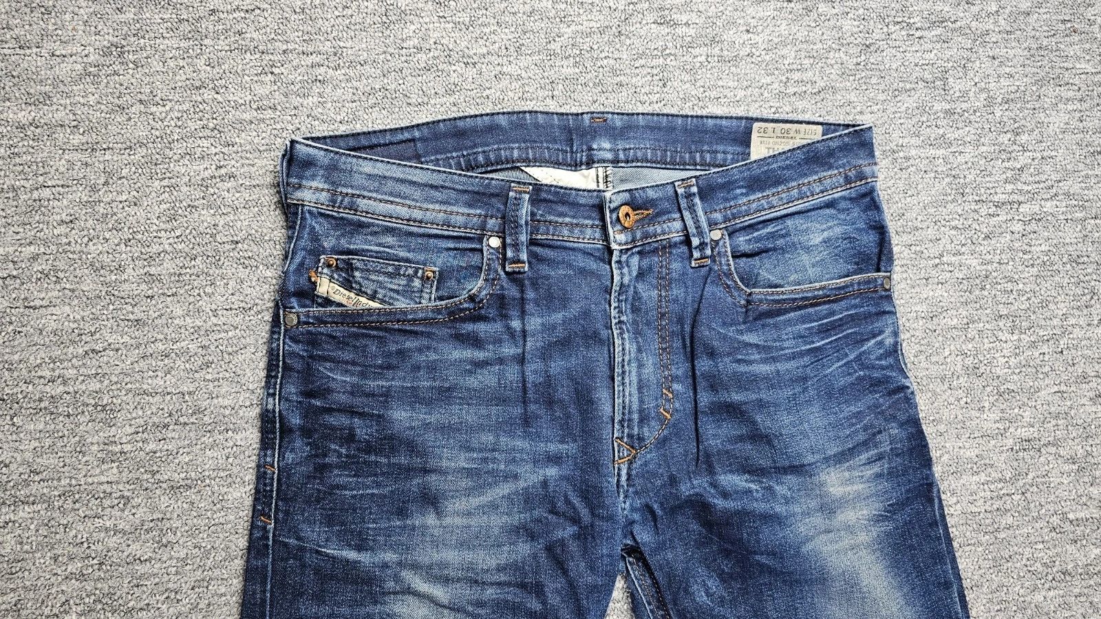 G-Star G-Star Elwood Heritage Embro Narrow Jeans W32 Dark 96 Size US 32 / EU 48 - 3 Thumbnail