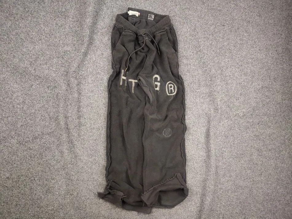 Honor The Gift Design Weathered Logo Gray Baggy Sweatpant