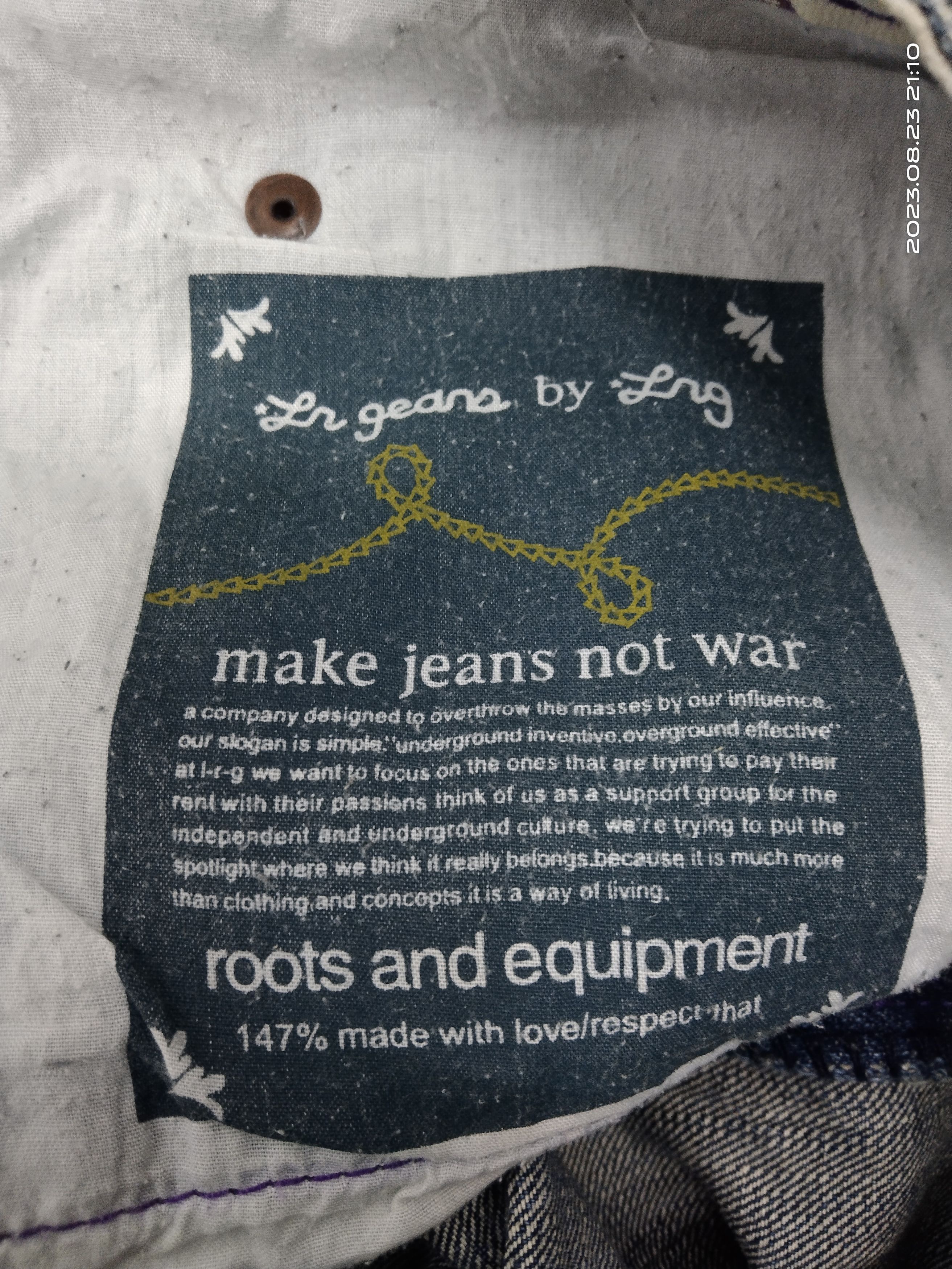 Other INSANE 90s🔥WASHED BLUE PACTHWORK ING DENIM PANTS Size US 34 / EU 50 - 7 Thumbnail