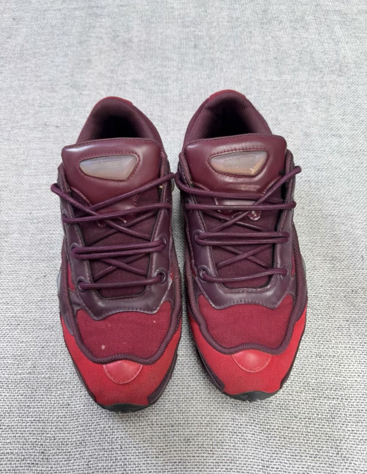 Adidas Adidas Raf Simons Ozweego Burgundy colorway K37 Size US 9.5 / EU 42-43 - 7 Thumbnail