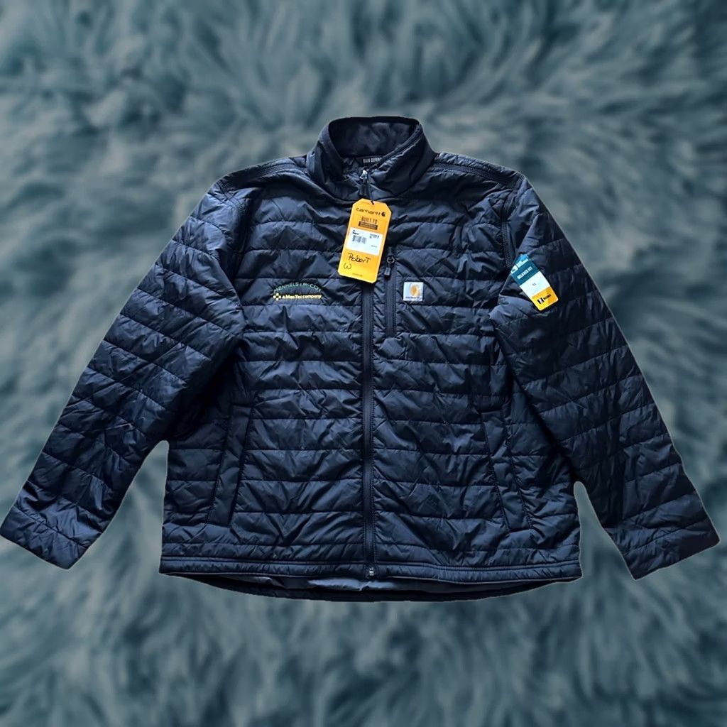 Carhartt CARHARTT Rain Defender LIGHT WEIGHT INSULATED JACKET MENS XL NWT BLACK Softshell Nylon Logo Puffer Fashion Outdoor Workwear Size US XL / EU 56 / 4 - 1 Thumbnail