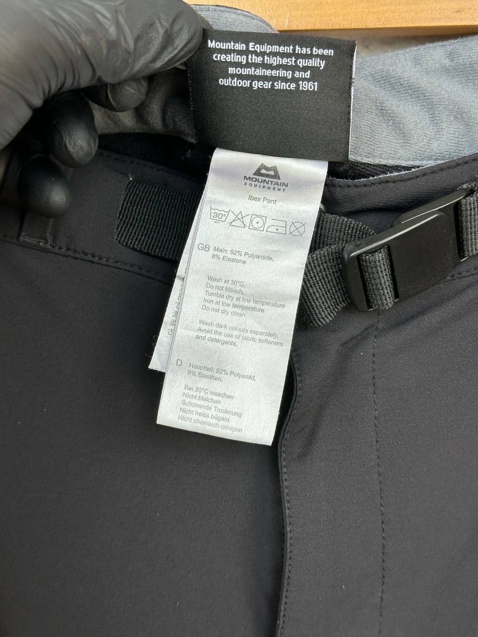 Mountain Equipment Mountain Equipment Ibes Pants Dark Gray Trousers Softshell Size US 36 / EU 52 - 14 Thumbnail