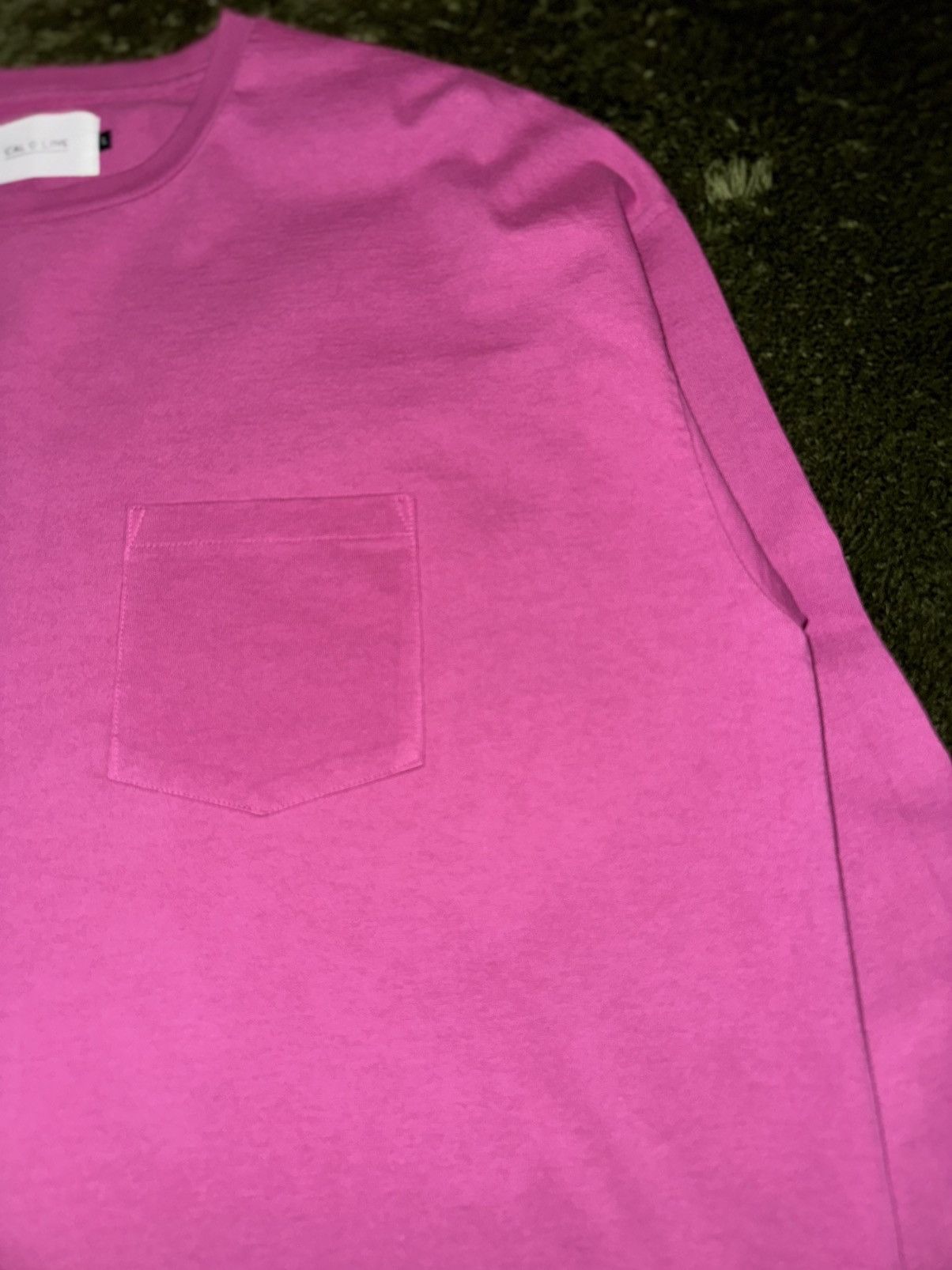 CAL O LINE [L] CAL O LINE Original Pocket Long Sleeve — Pink Size US L / EU 52-54 / 3 - 4 Thumbnail