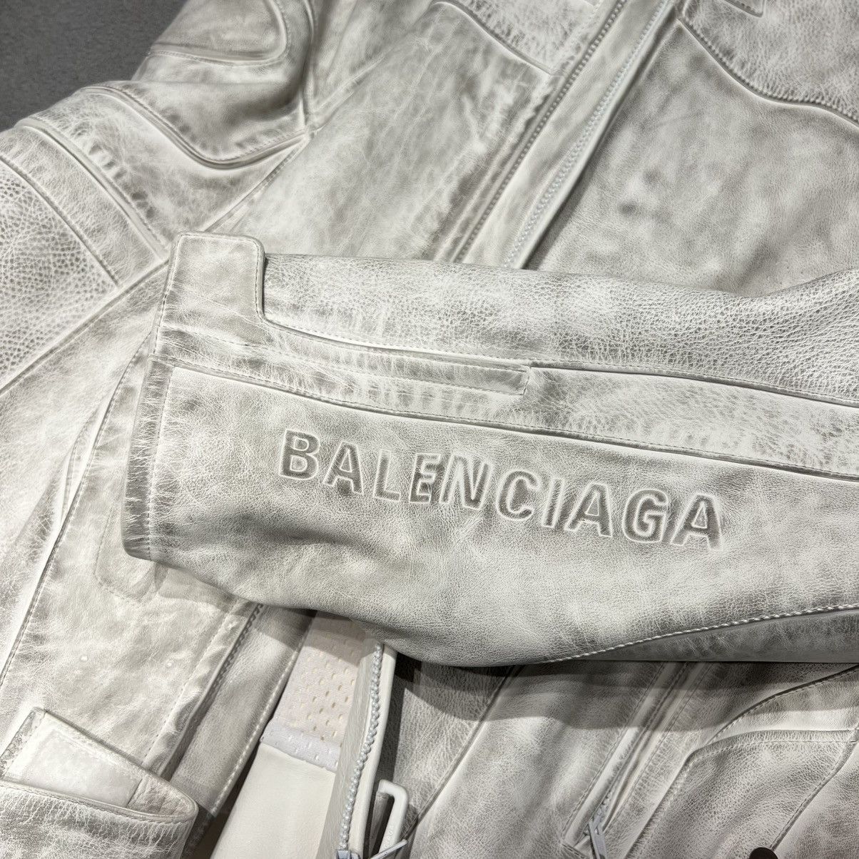 Balenciaga Balenciaga Oversized Biker Jacket Size US L / EU 52-54 / 3 - 6 Thumbnail