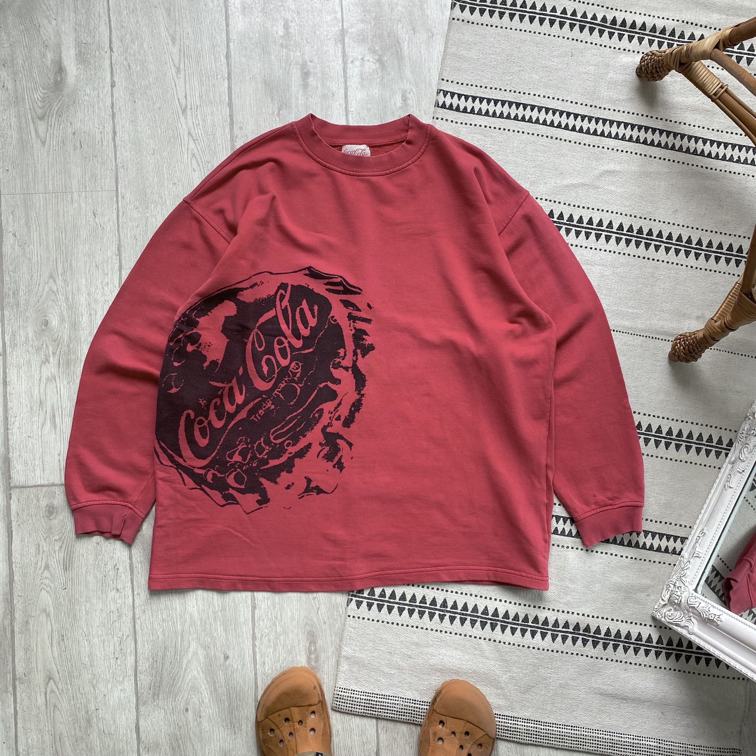 Coca Cola 🥤Vintage 80-90s Coca Cola Sweatshirt Crewneck Pullover Size US XL / EU 56 / 4 - 1 Thumbnail