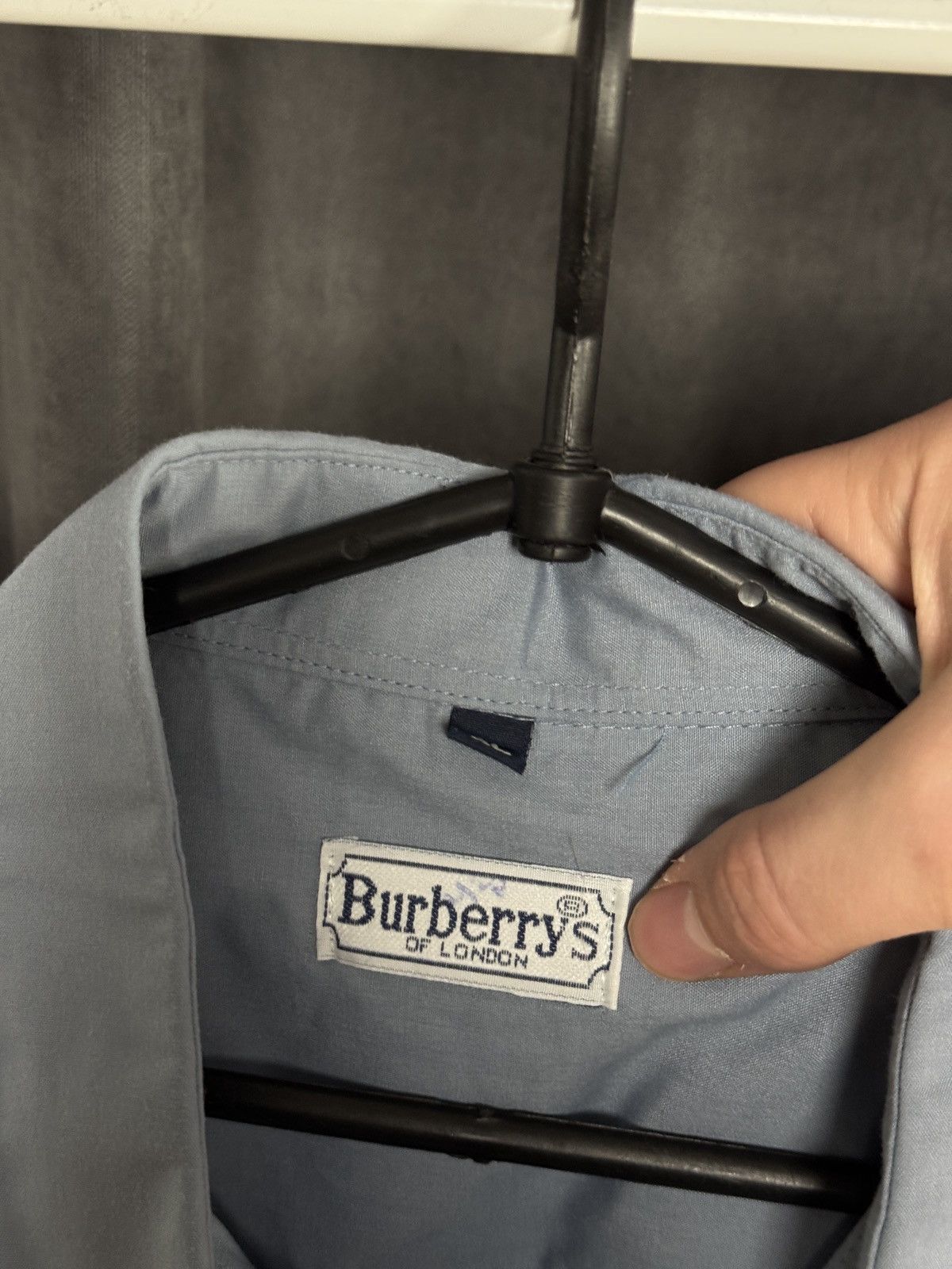 Burberry Vintage Burberry's up button shirt Size US XL / EU 56 / 4 - 3 Thumbnail